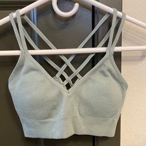 Aerie Seamless Strappy Padded Bralette Size Small